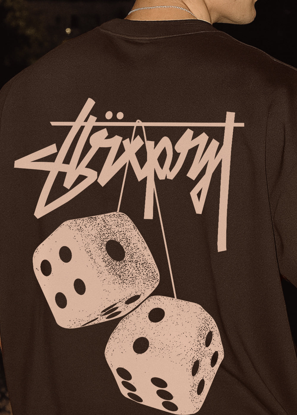 Caffeinated Roll Premium Coffee Oversized T-shirt For Men