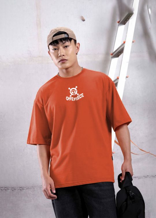 One Piece Logo Oxyfire Oversized T-Shirt For Men