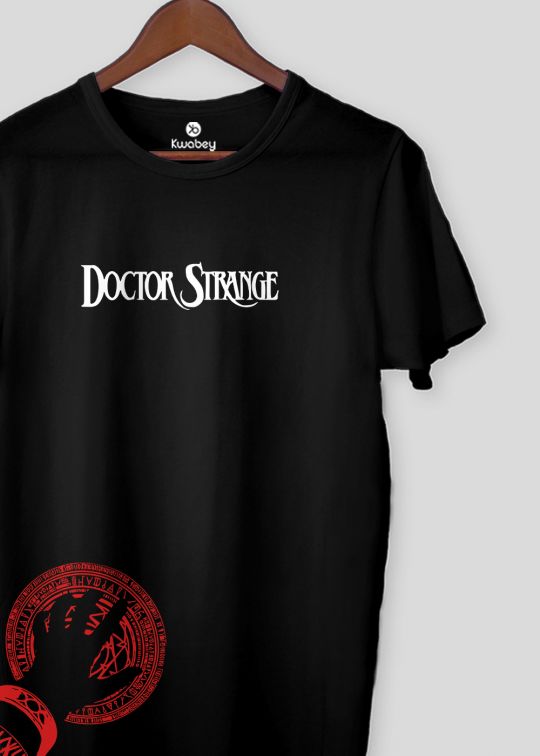 Doctor Strange Black Half Sleeve T-shirt For Men