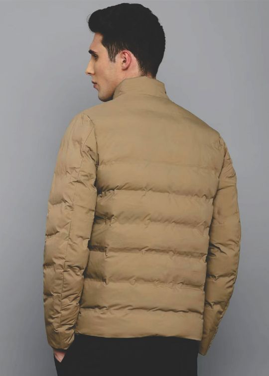 Fawn Puffer Jacket For Men