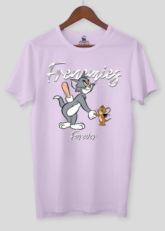 Offical Frenimines Forever Lilac Half Sleeve T-Shirt For Men