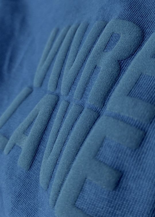 Floral Vivre La Vie Premium Denim Oversized T-shirt For Men