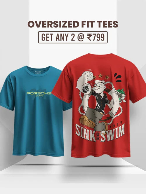 oversized fit t-shirts