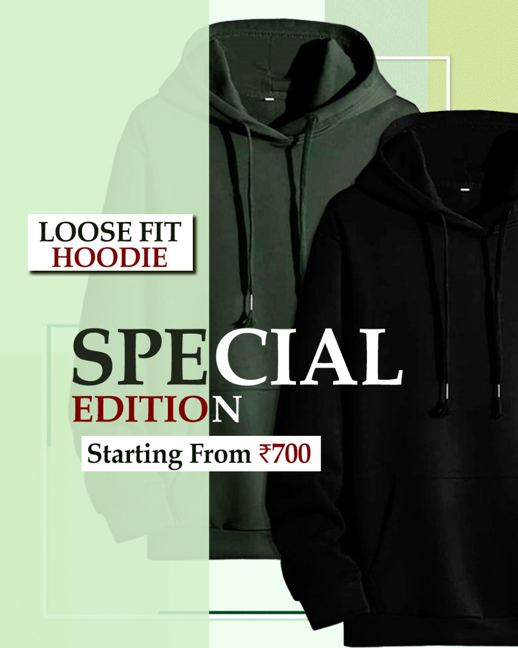 Loose Fit Hoodie