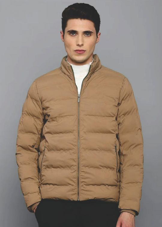 Fawn Puffer Jacket For Men