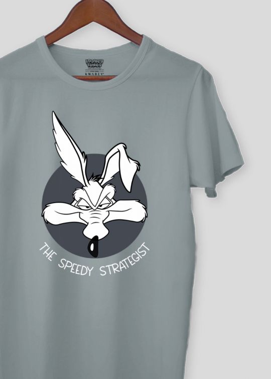 Offical The Speedy Strategist Willie Ultimate Grey Half Sleeve T-Shirt For Men