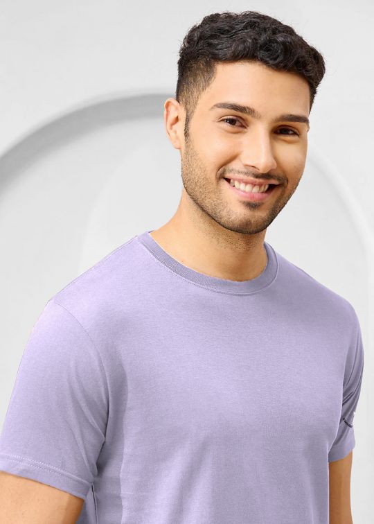 Solid Orchard Half Sleeve RN T-Shirt