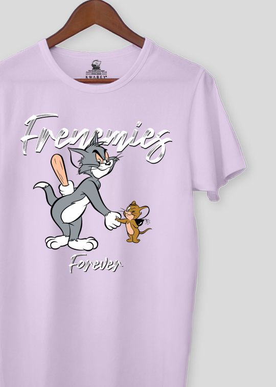 Offical Frenimines Forever Lilac Half Sleeve T-Shirt For Men