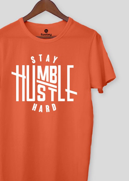 Stay Humble Oxyfire Half Sleeve T-Shirt For Men