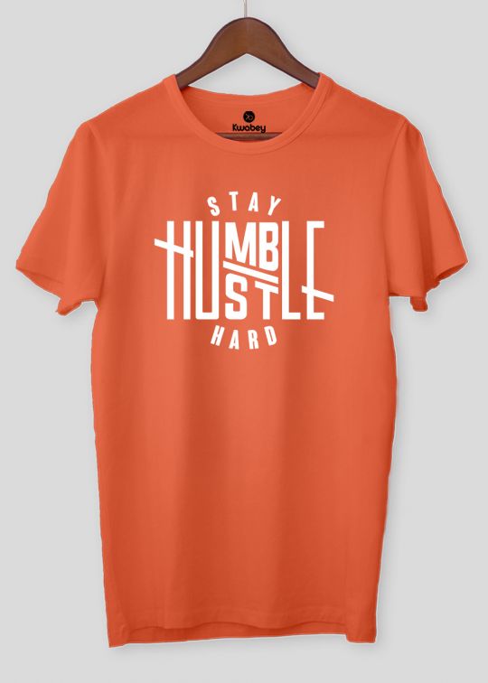 Stay Humble Oxyfire Half Sleeve T-Shirt For Men