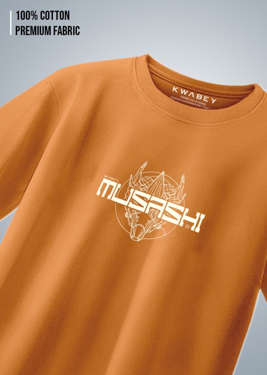 Musashi Premium Rust Oversize T-Shirt for Men