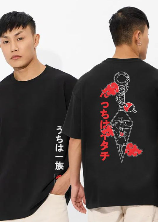 Shinobi Tools Black Oversized T-shirt For Men