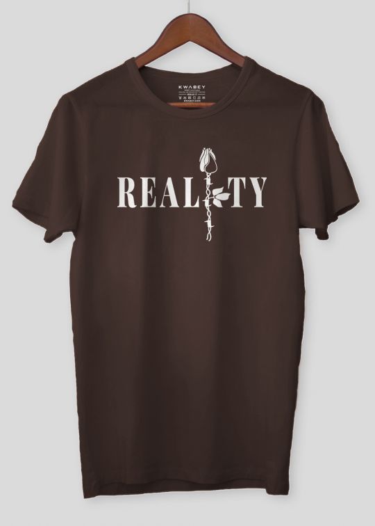 Reality Coffee Half Sleeve T-shirt For Men