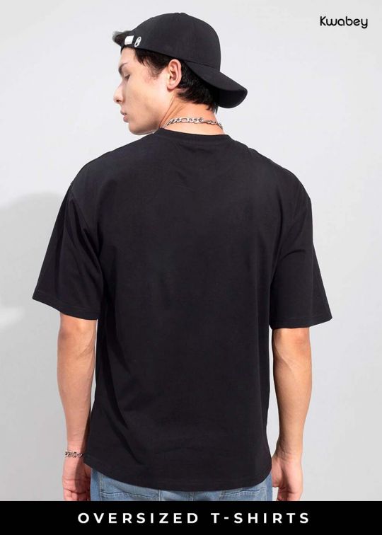 Sasuke Black Oversized T-shirt For Men