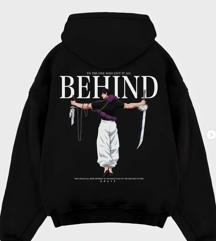 Black design Hoodie